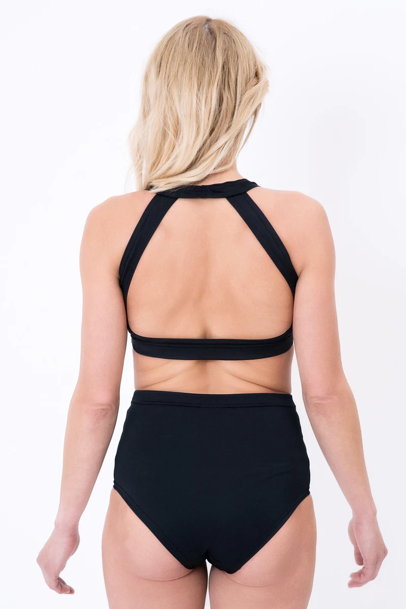 Pole Addict Openback Top - Black - Image 5