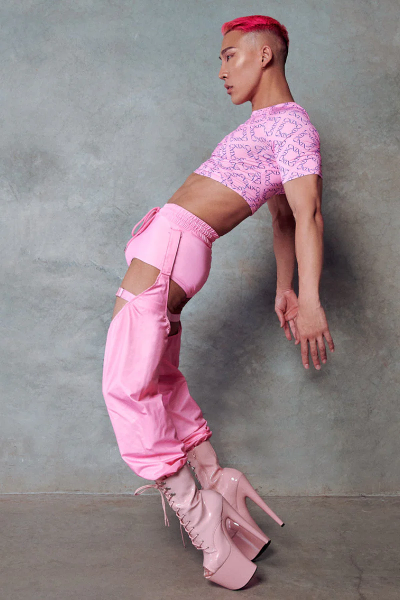 CXIX 119 Chaps - Pink - Image 2