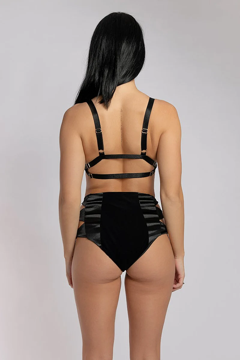 CXIX Aphrodite High Waist Bottoms - Black - Image 4