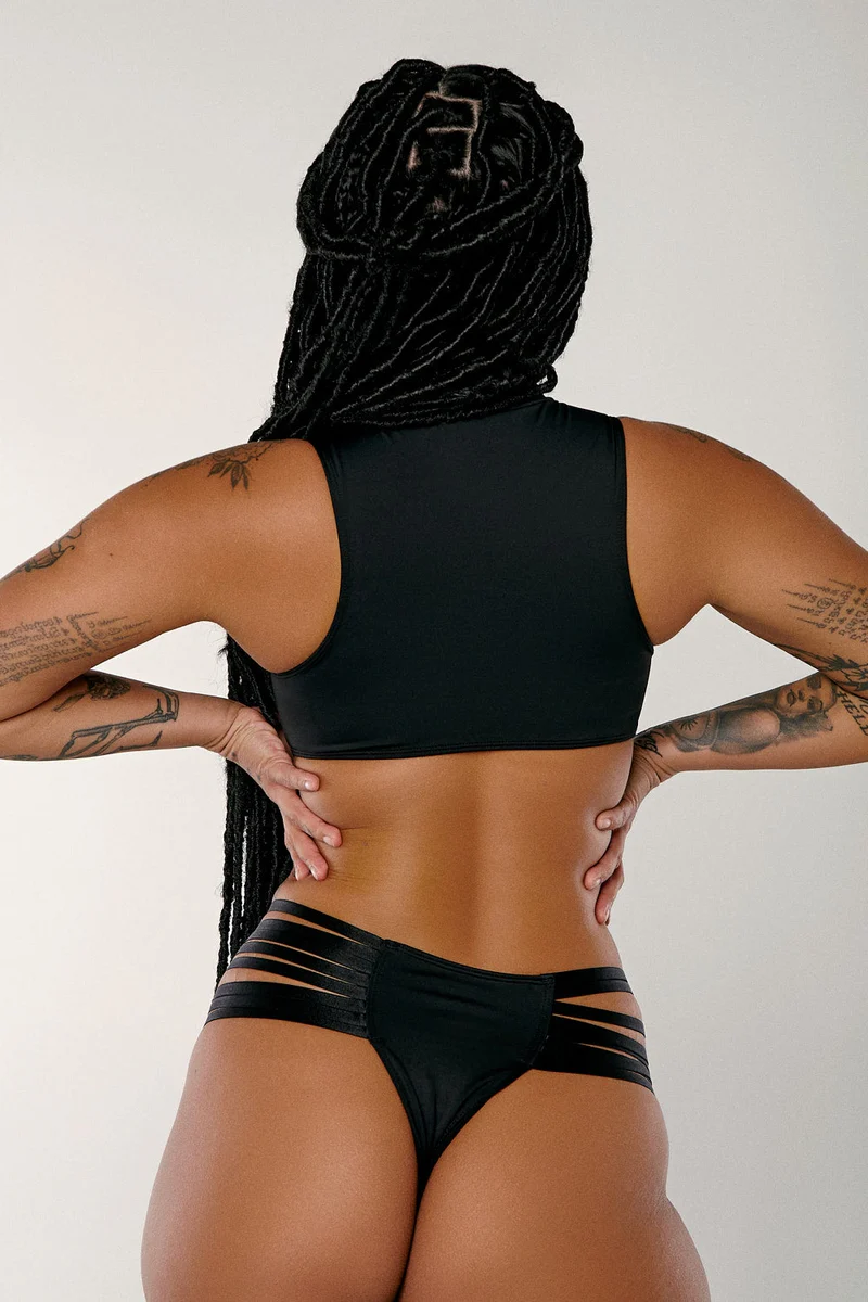 CXIX Dopamine Feelin High Bottoms - Black - Image 2