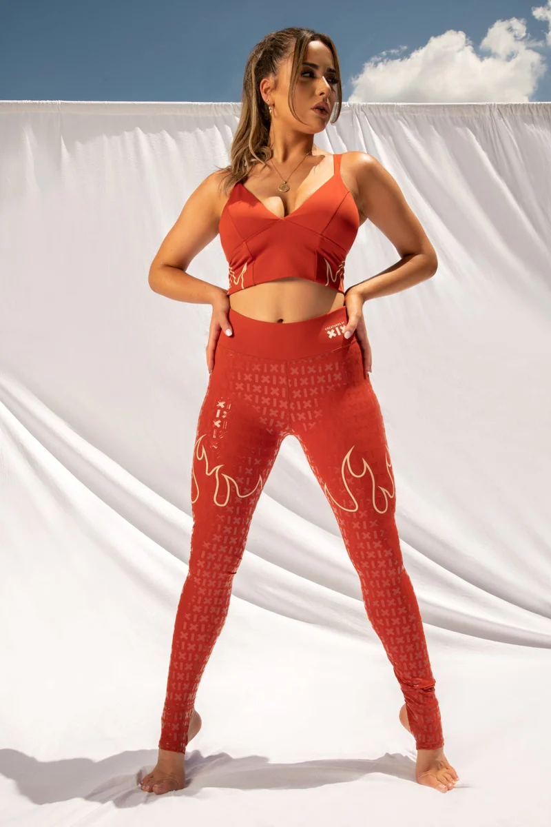 CXIX Fya Top - Red - Image 4