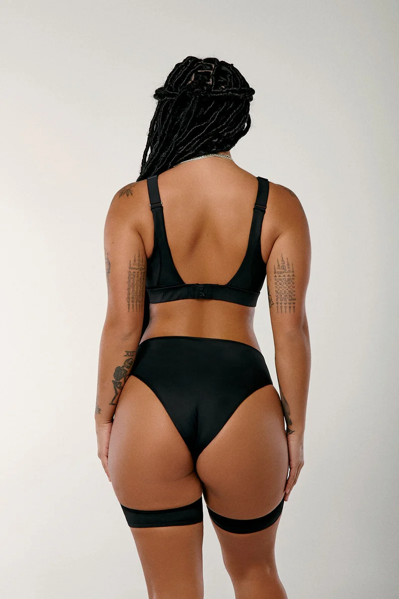 CXIX Dopamine Illusion Sports Bra - Black - Image 2
