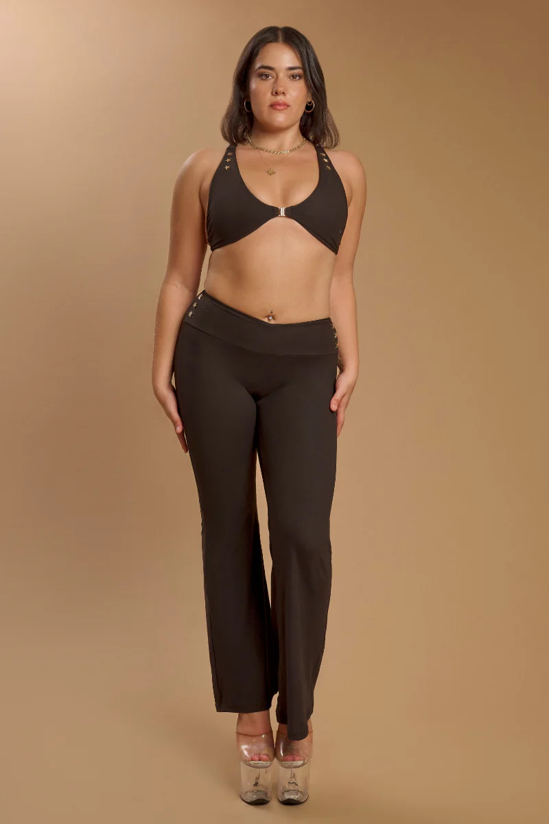 CXIX Long Live Cowgirl Flares - Black