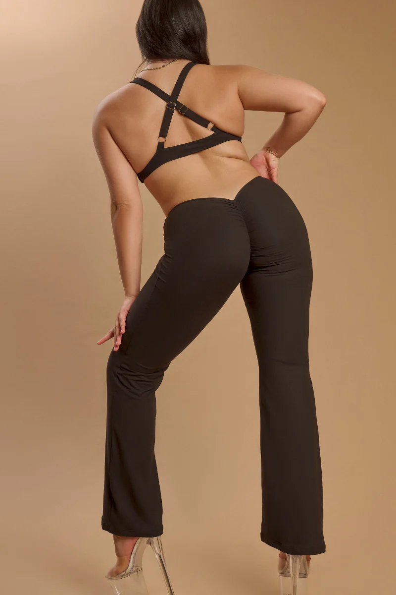 CXIX Long Live Cowgirl Flares - Black - Image 2