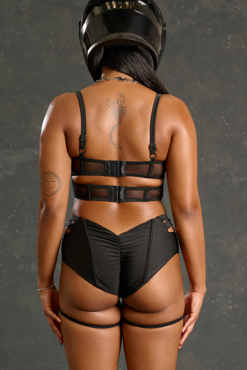 CXIX Power Garter Top - Nitro Noir - Image 5