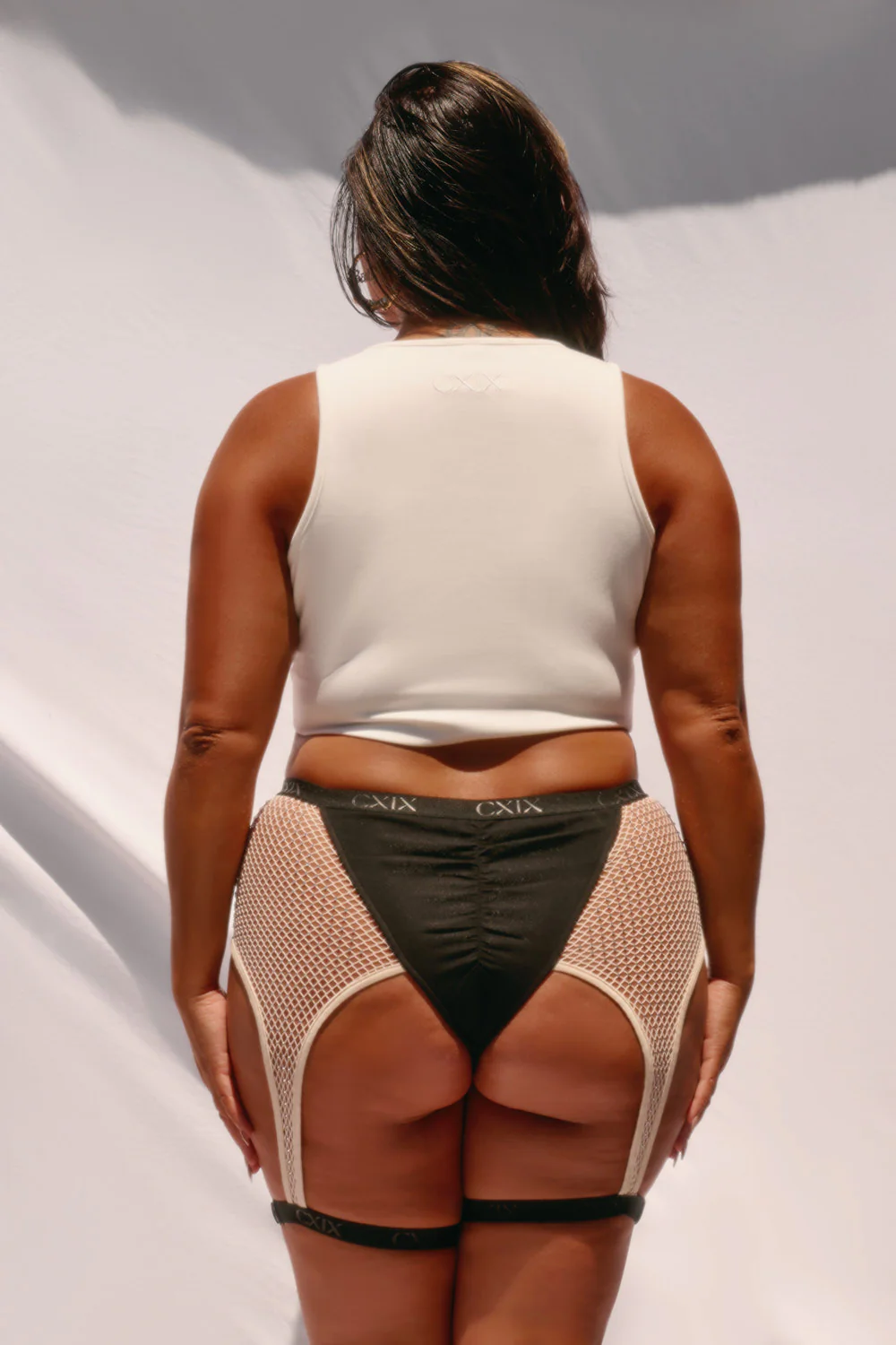 CXIX XX Top Decade Edition - White with Silver Rhinestones - Image 4