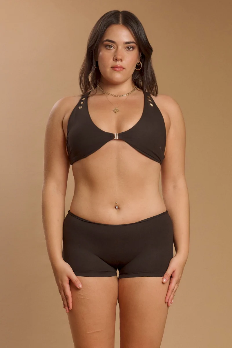 CXIX YEEHAW Booty Shorts - Black - Image 4