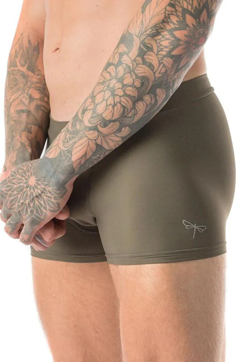 Dragonfly Mike Shorts - Khaki - Image 3