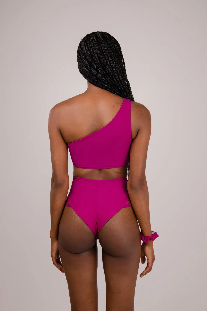 FANNA Flow Shorts - Rouge - Image 2