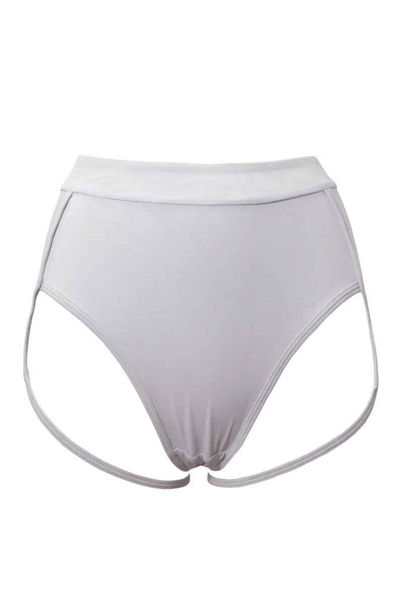 Hamade Activewear Mesh-side Garter Bottoms - Light Grey - Image 5