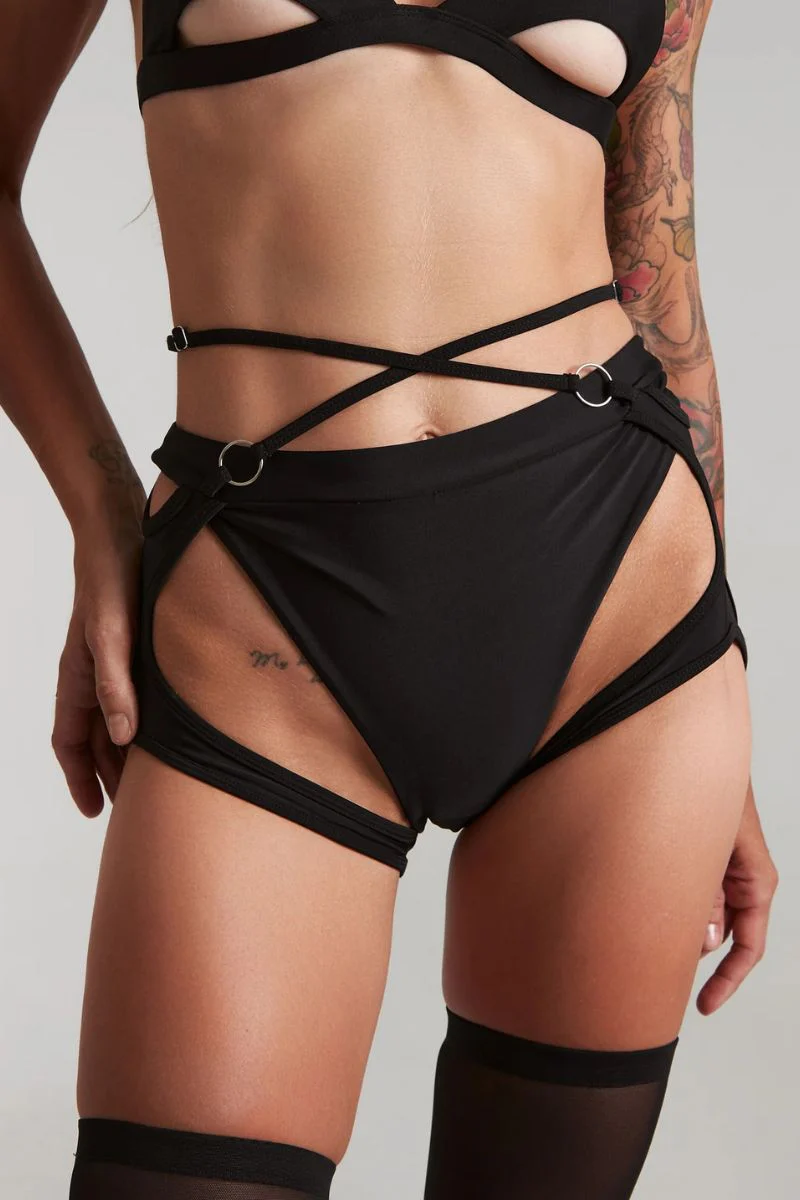Harna Fantasy Bottoms - Black - Image 3