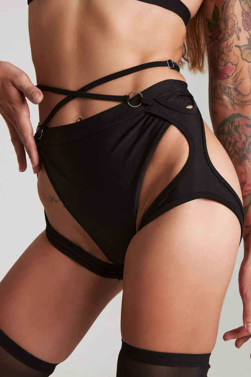 Harna Fantasy Bottoms - Black - Image 4