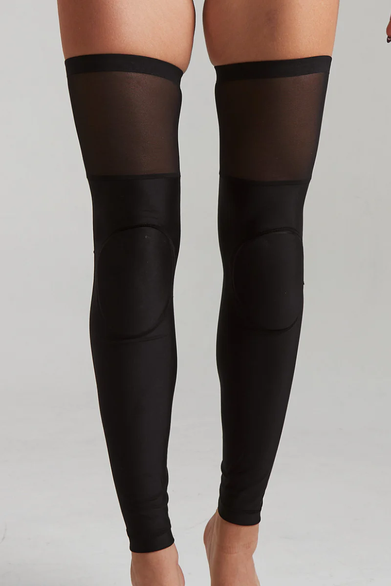 Harna Stocking Kneepads - Black Mesh - Image 2