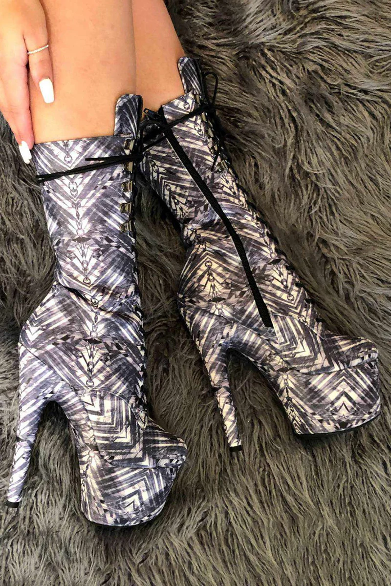 Hella Heels Cult 7inch Boots - Image 3
