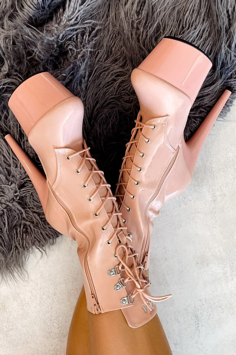 Hella Heels LipKit 7inch Boots - Dream On - Image 2