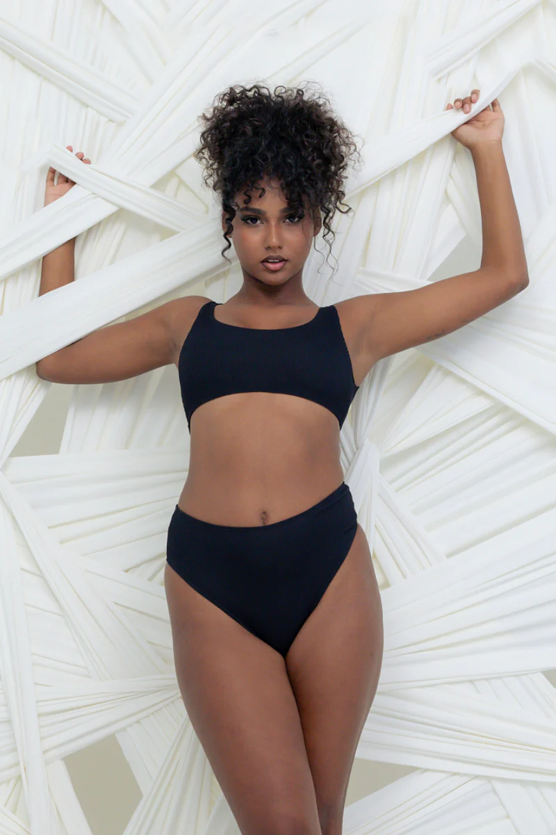 HotCakes Basic High Waist Bottoms - Dark Roast - Image 2
