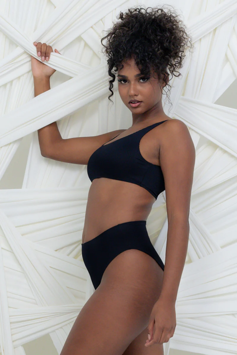 HotCakes Basic High Waist Bottoms - Dark Roast - Image 3