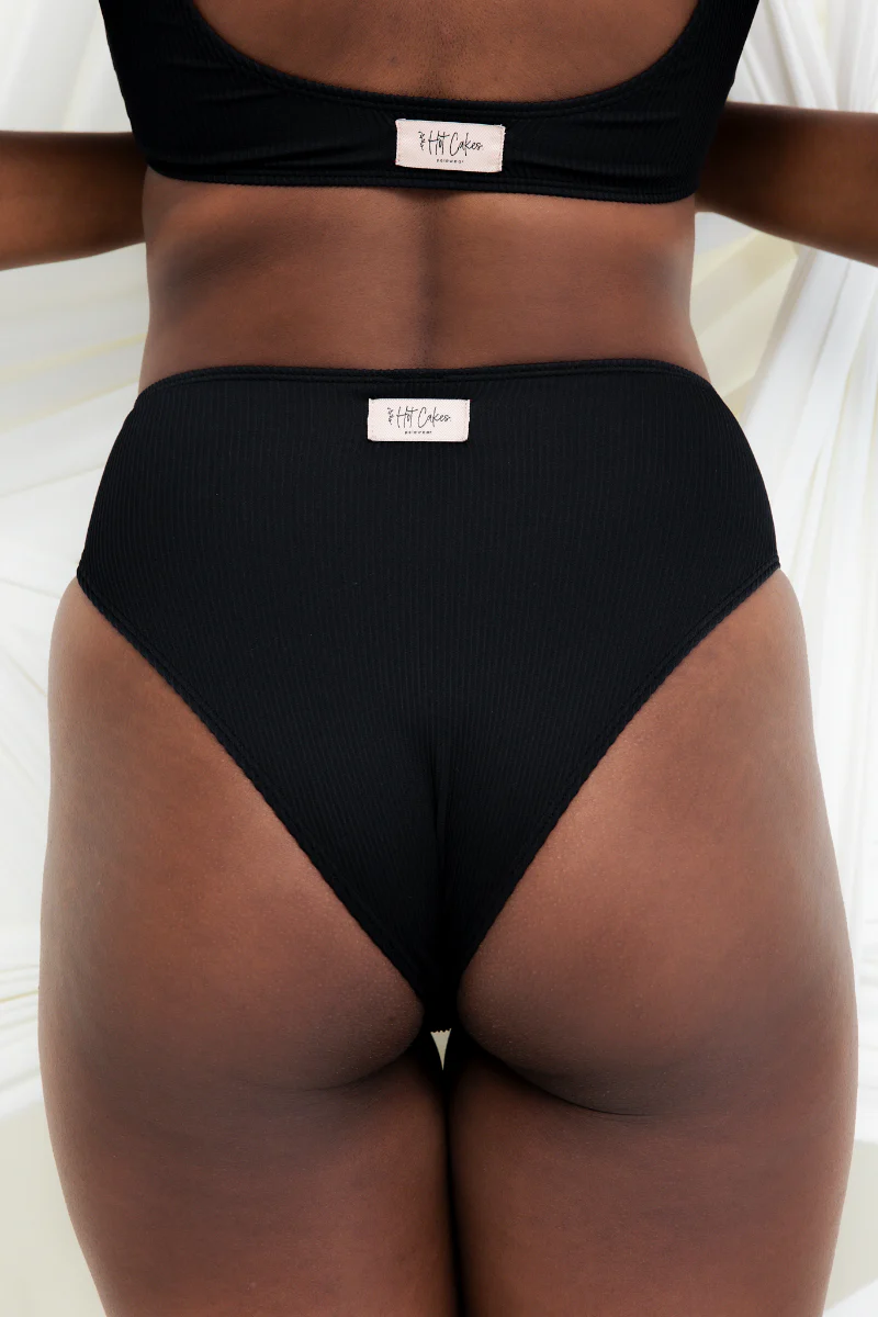 HotCakes Basic High Waist Bottoms - Dark Roast - Image 4