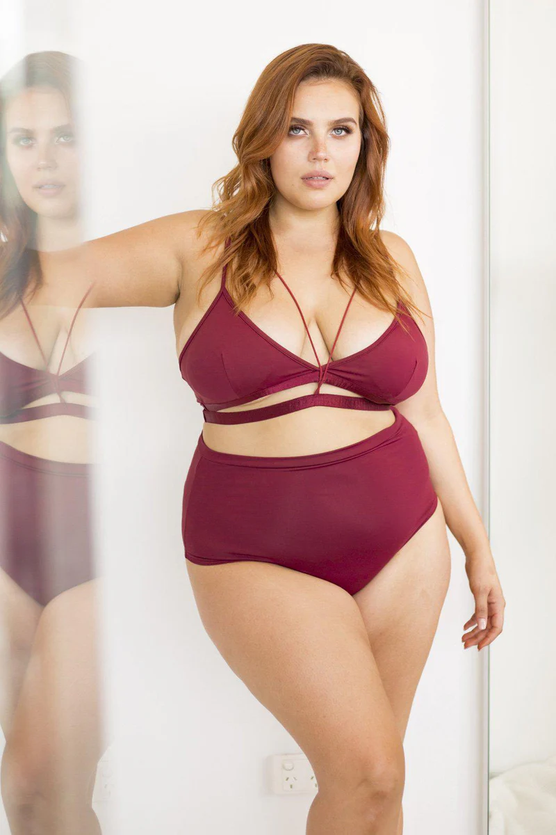 Lunalae Bella Top - Wine - Image 4