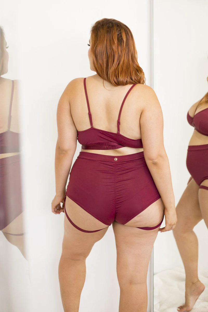 Lunalae Bella Top - Wine - Image 5