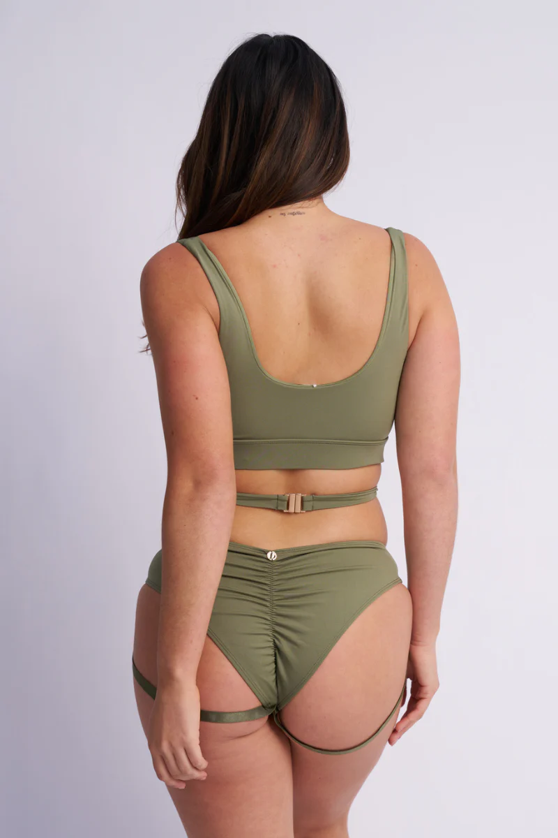 Lunalae Kehlani Low Waist Bottoms - Green - Image 2