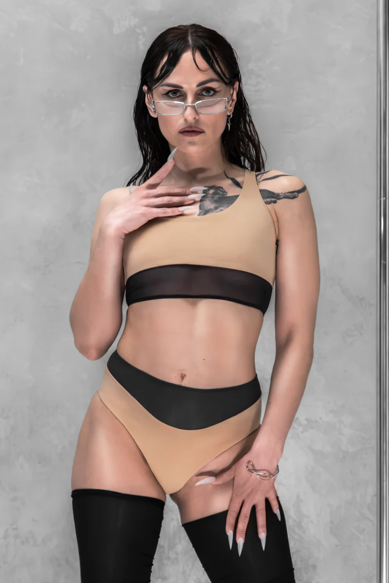 MÆD Glitch High-Waisted Shorts - Exposed - Image 5
