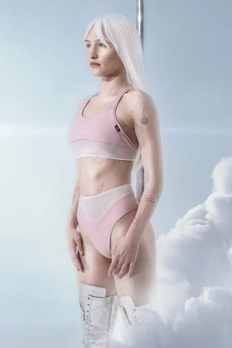 MÆD Glitch Top - Pink