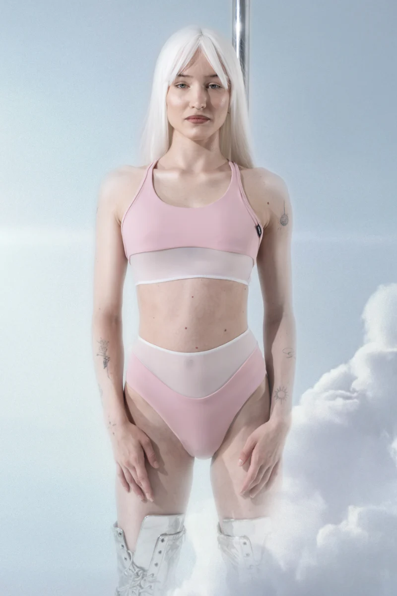 MÆD Glitch Top - Pink - Image 3
