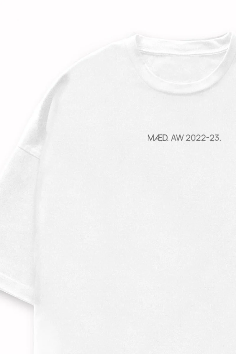 MÆD Liquid T-Shirts - White - Image 6