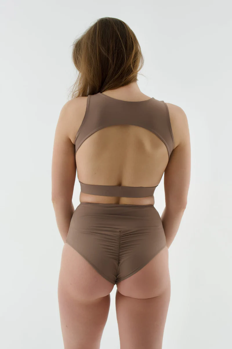 MOVS Wear Collet Top - Brown - Image 2