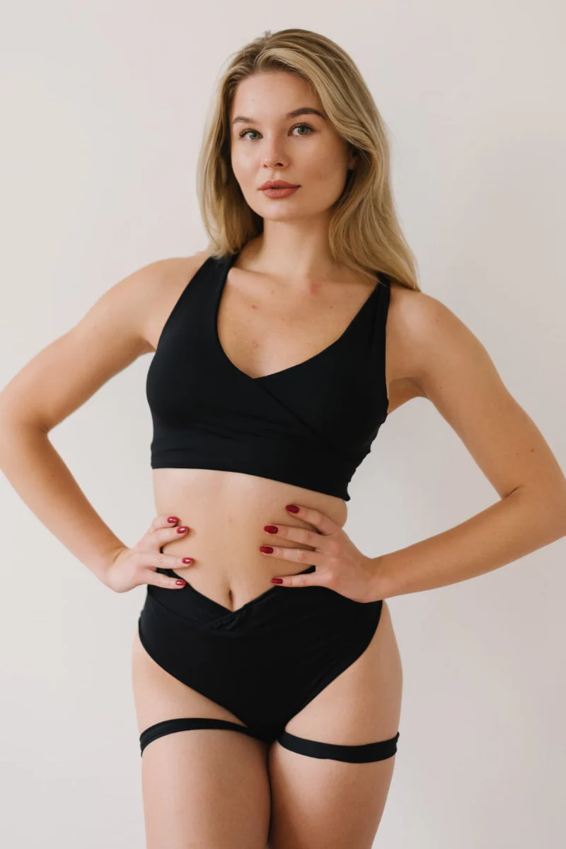 MOVS Wear Fire Shorts - Black - Image 3