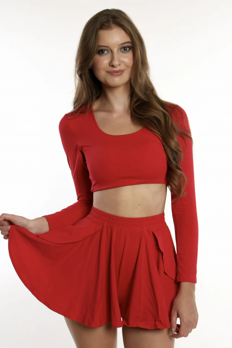 MOVS Wear Wave Shorts - Cherry