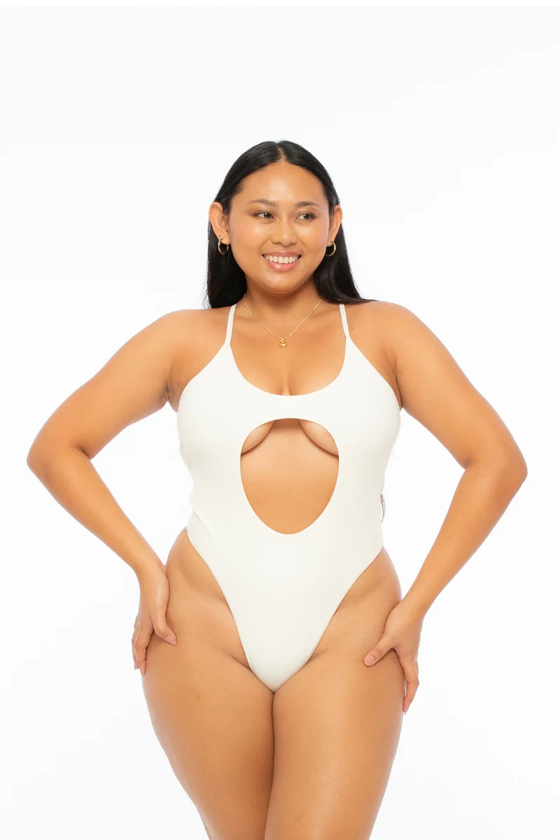 Nona Perkasa Queen of the Night Bodysuit - Ivory - Image 4