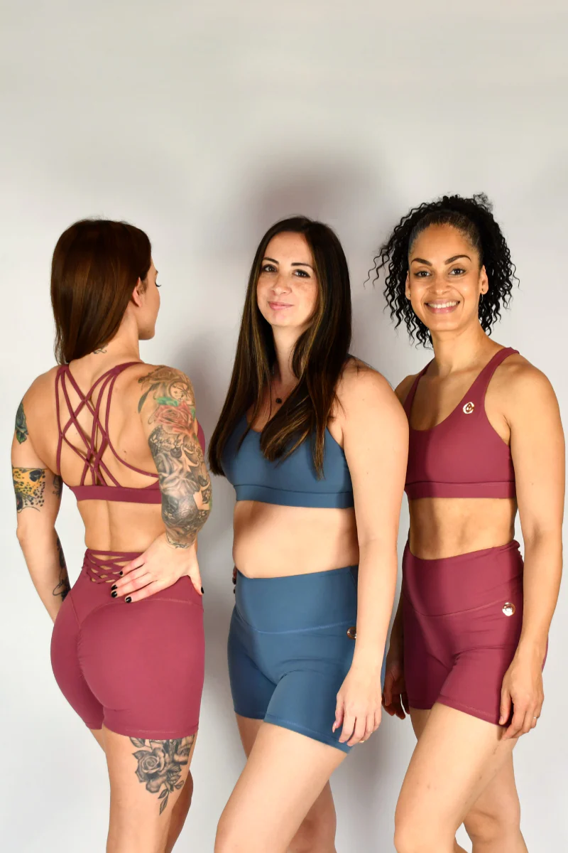Olra Activewear Signature Sports Bra - Desert Rose - Image 4