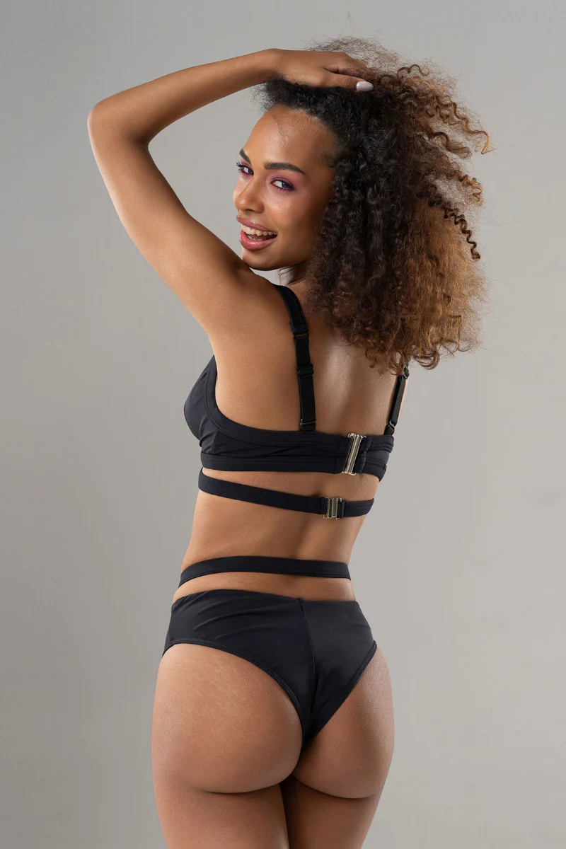 Paradise Chick Medusa Shorts - Black - Image 2