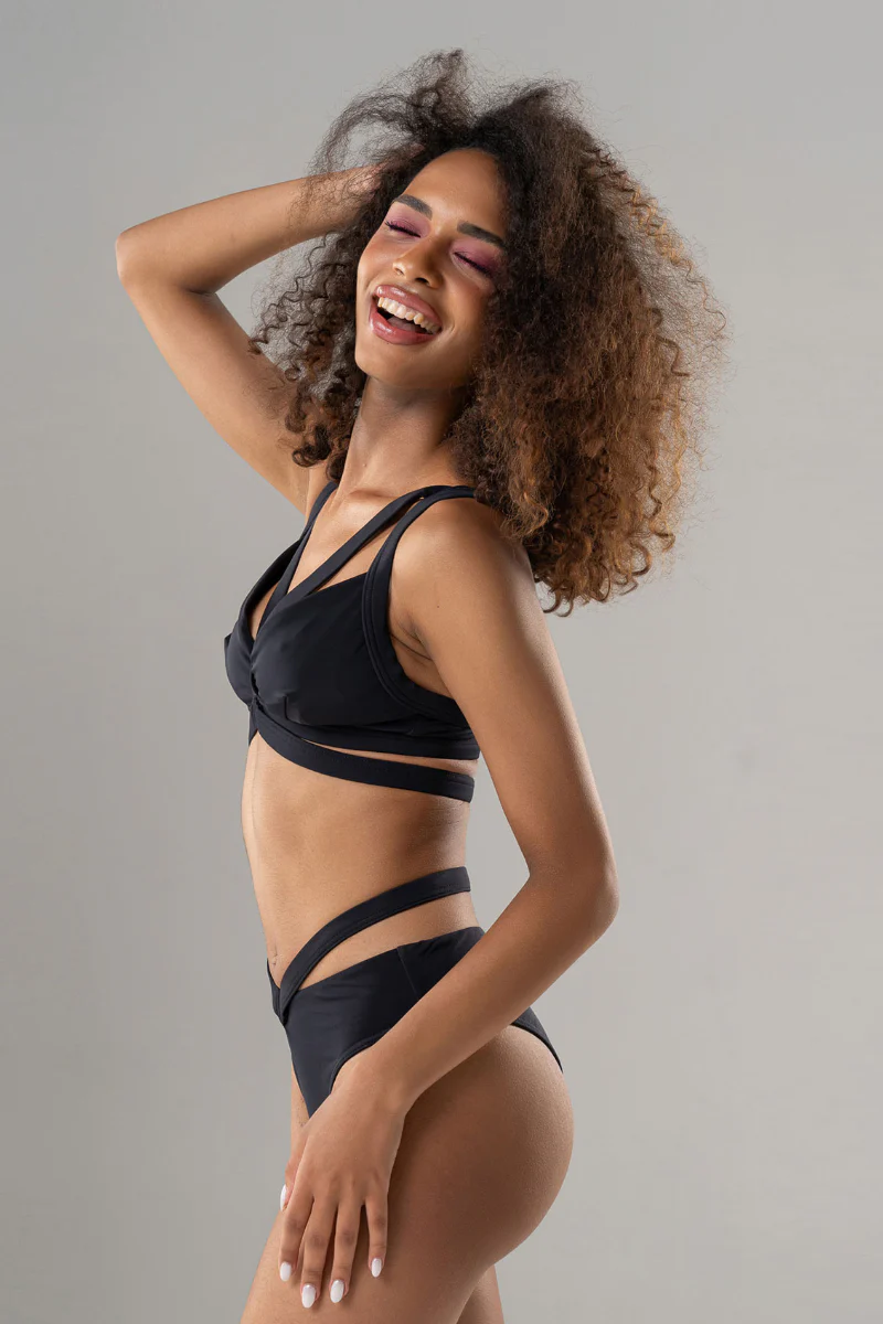 Paradise Chick Medusa Shorts - Black - Image 3
