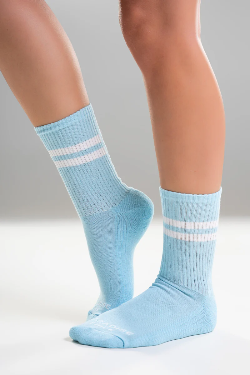 Paradise Chick Supreme Pole Dance Socks - Ciel - Image 3