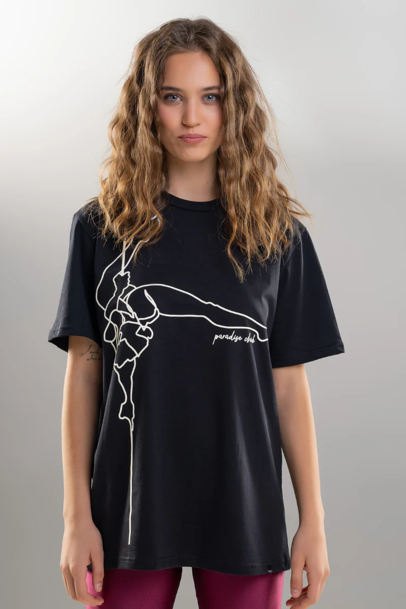 Paradise Chick Supreme Poledancer T-shirt - Black - Image 8