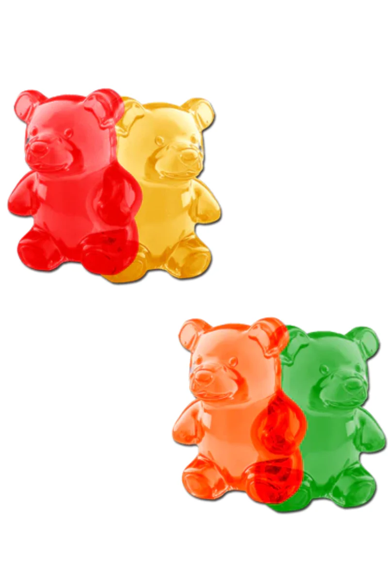 Pastease Gummy Bear Nipple Pasties - Image 2