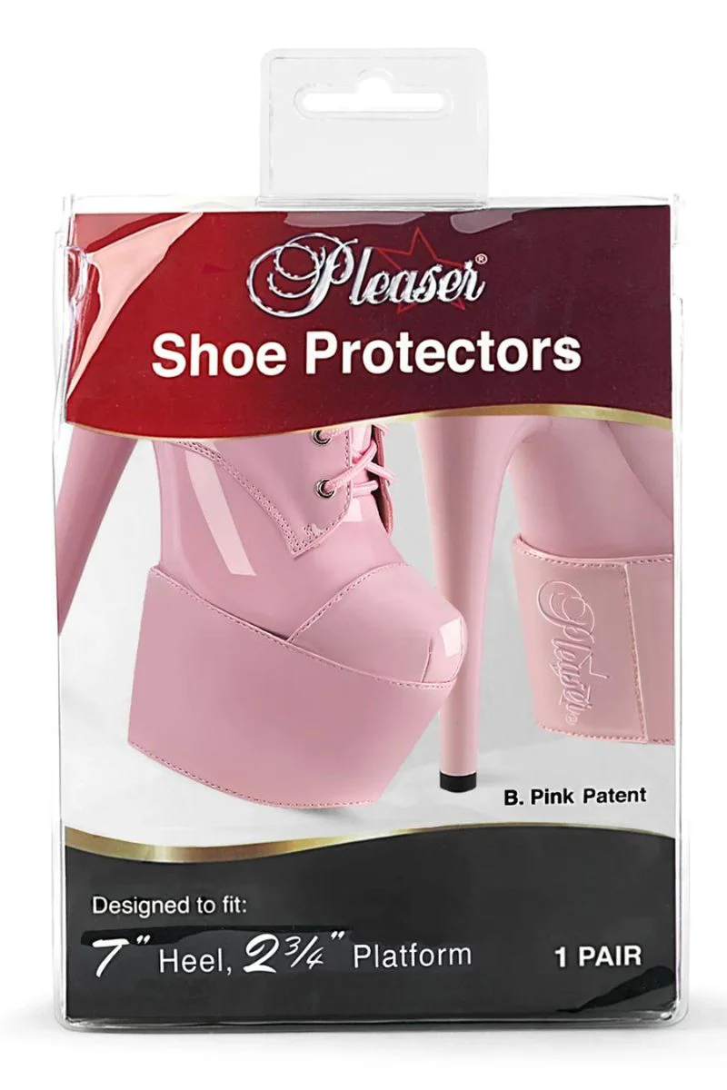 Pleaser USA Shoe Protectors 7inch - Patent Pink