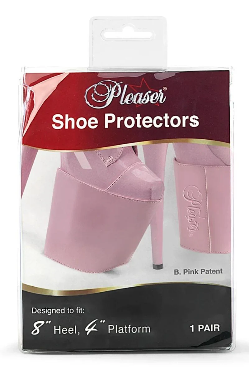 Pleaser USA Shoe Protectors 8inch - Patent Baby Pink