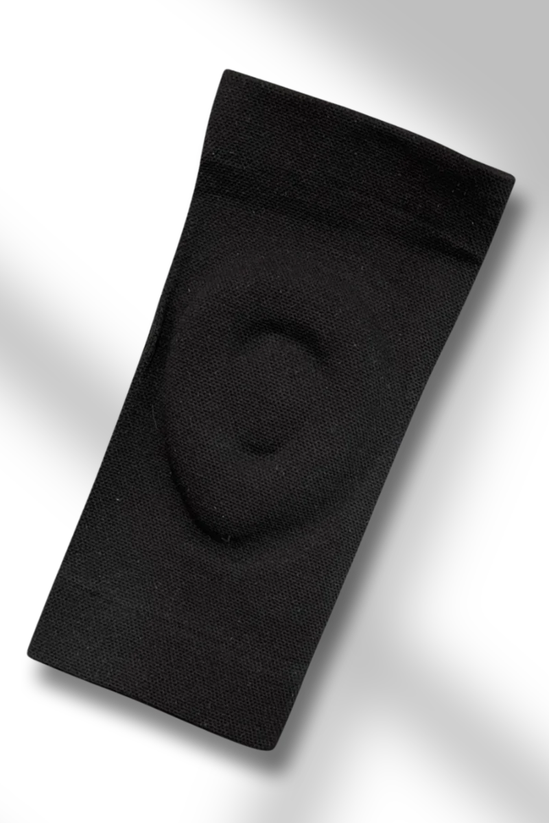 Pole Addict Gel Kneepads - Volcanic Black - Image 5