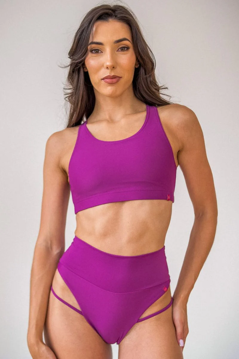 Pole Addict Not So Grr Shorts - Lila - Image 3
