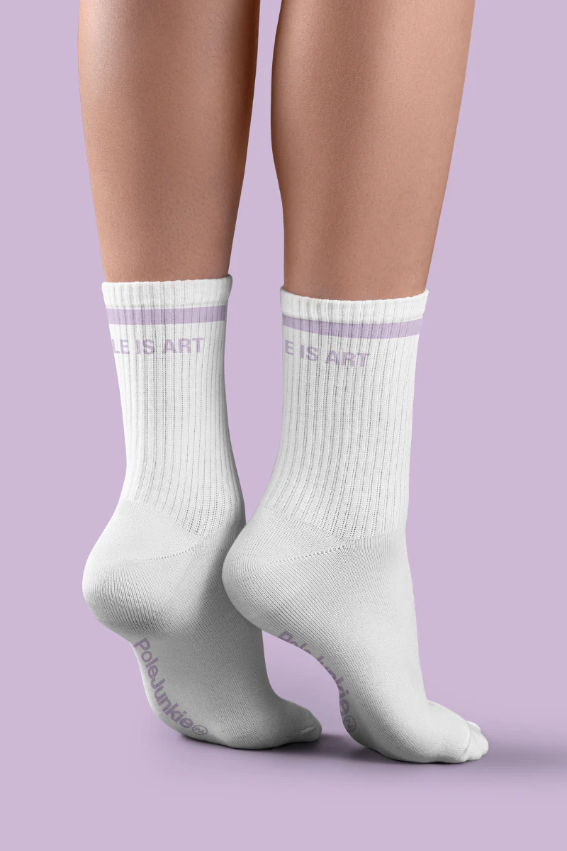 Pole Junkie Socks - Pole Is Art - Image 2
