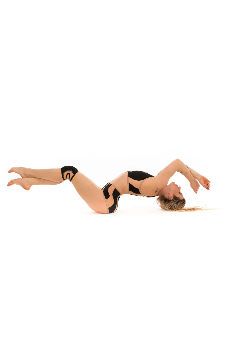 Poledancerka Rays Top - Black - Image 4