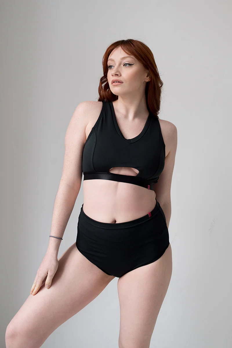 Pole Addict Pro Sports Top - Black - Image 3