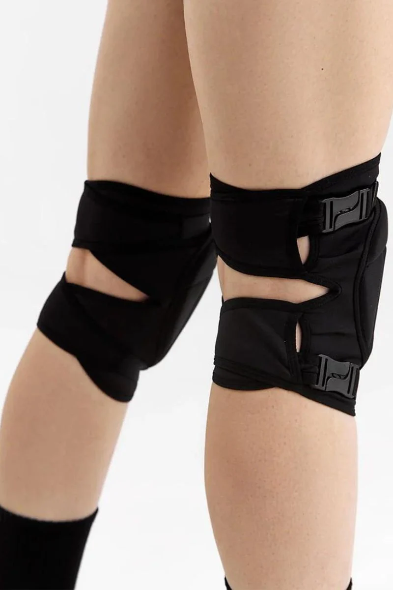 Queen Wear Easy Way Knee Pads - Sleek Black - Image 2
