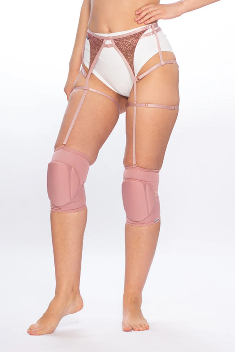 Queen Wear Classic Kneepads - Dusty Rose - Image 5