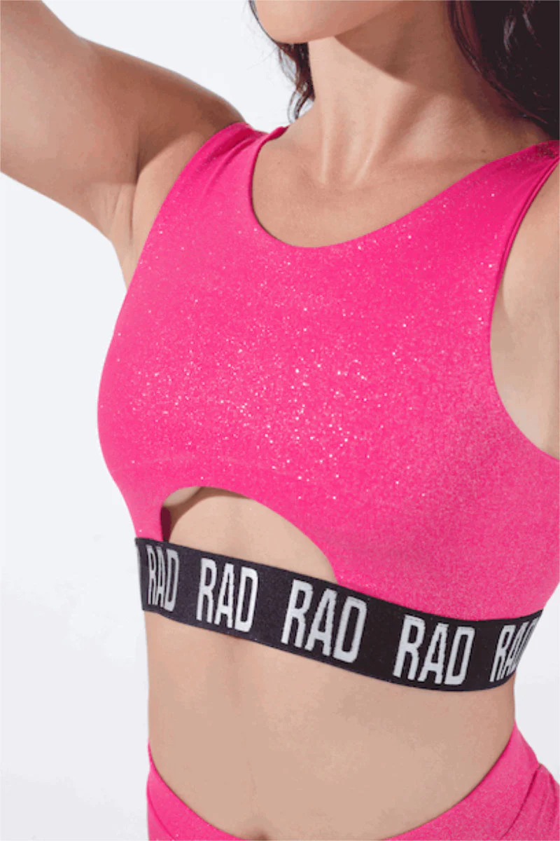RAD Bahari Top - Fuchsia Glitter - Image 2