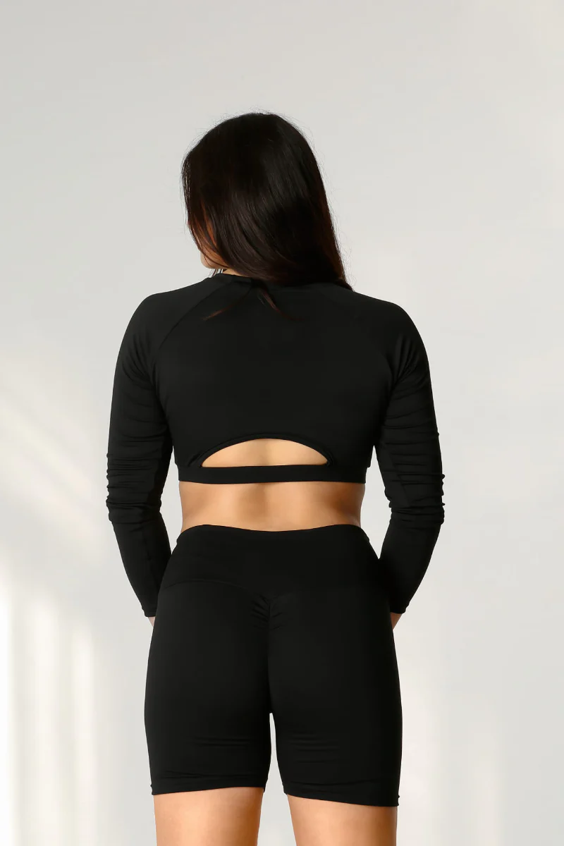 REV ACTIV Comfort Long Sleeves Top - Black - Image 2